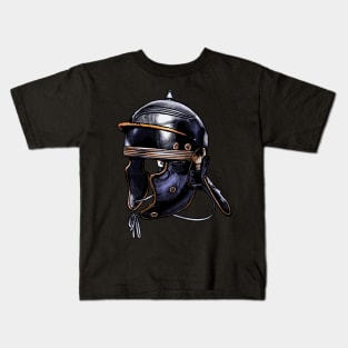 Ancient Roman Imperial Legionary Helmet Kids T-Shirt